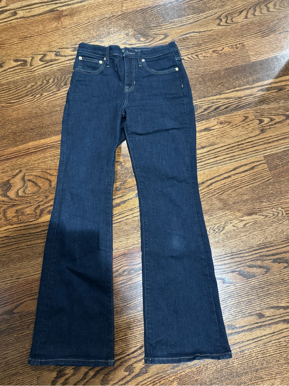 Jcrew petite bootcut jeans